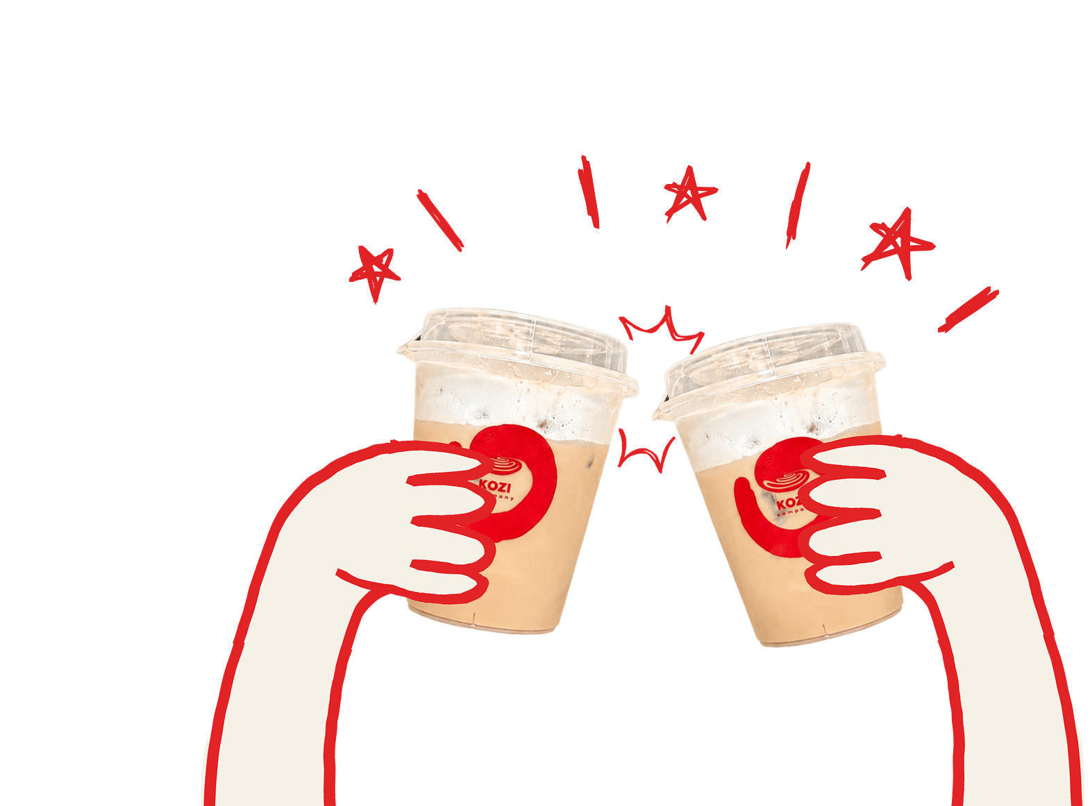 Cheers with Coffee